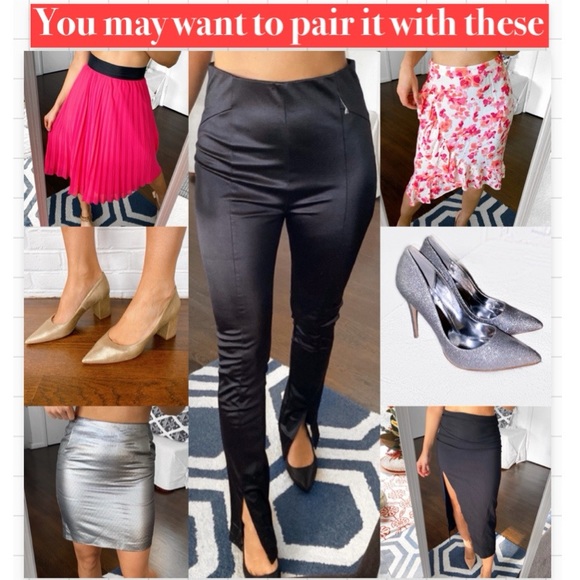 💖 ZARA HOT PINK SATIN CROP TOP! - Picture 11 of 12